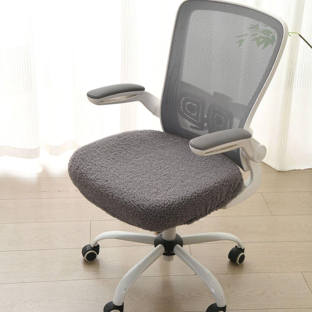 Office Chair Cover Thickened Anti-slip Armchair Seat Cover Removable Stretchable Gaming Chair Slipcover
