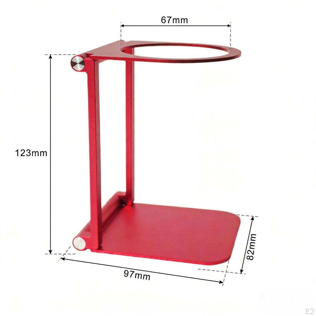 Pour over Coffee Dripper Stand Machine Bracket Accessory Espresso Stand, Aluminum
