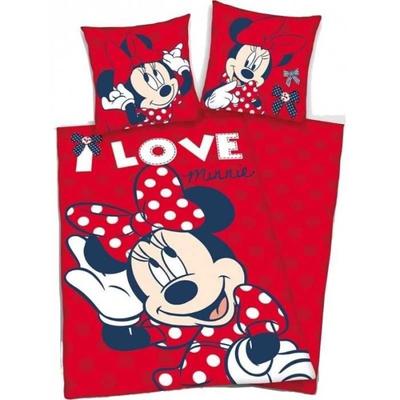 Bedding Set - DISNEY - Minnie - Duvet Cover 140x200 Cm - Pillowcase 63x63 Cm - 100% Microfiber