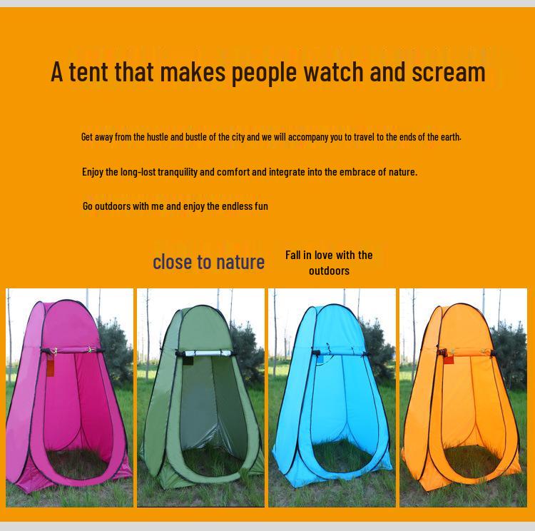 Instant Pop-Up Outdoor Shower & Changing Tent for Camping and Beach