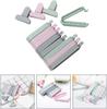 12pcs Mixed Color Plastic Sealing Clips Bag Clips for Food Storage Snack Chip Bag Sealer Moisture and Kitchen Sealing