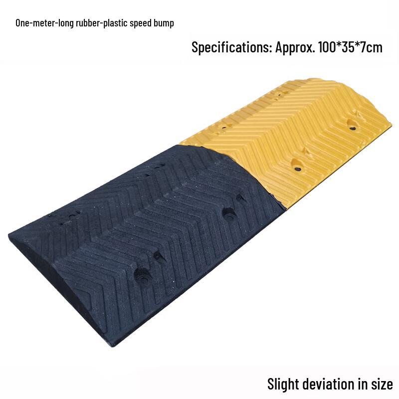 Brangdy Heavy Duty Rubber Speed Bump