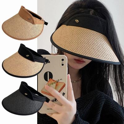 Namoi Bianca UV Rattan Sun Cap Straw Raffia Hat