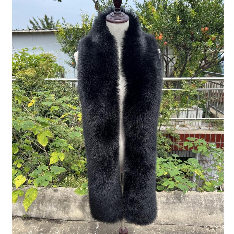 Winter Veelzijdige Faux Fur Sjaal - Warme Furry Nekwarmer voor Dames