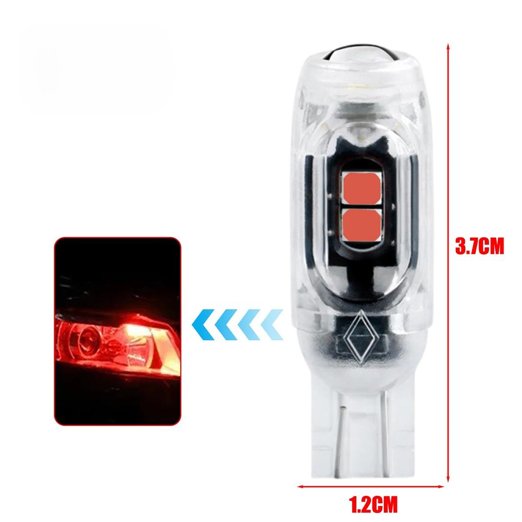 T10 LED Strobe Light 3030 5SMD 5W5 Flashing Lamp for Motorcycle Car License Plate Infinite Decoding Clearance Light