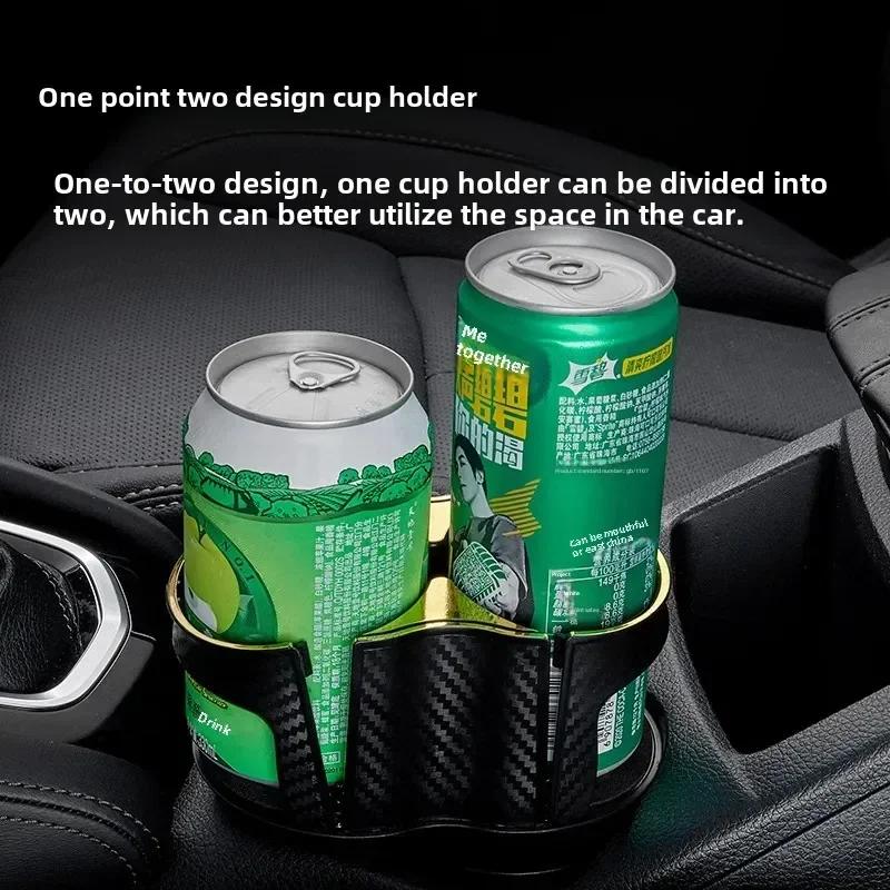 1PCS Car Cup Holder Stand Expandable Rotatable Beverage Bracket For Vehicle Interior Non-Brand Original Equipment