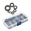 Black Flat Washer Buffer O Ring Packer Seal Sink Tap Accessory Bath Elements Nylon Plumbing Brand New Suitable