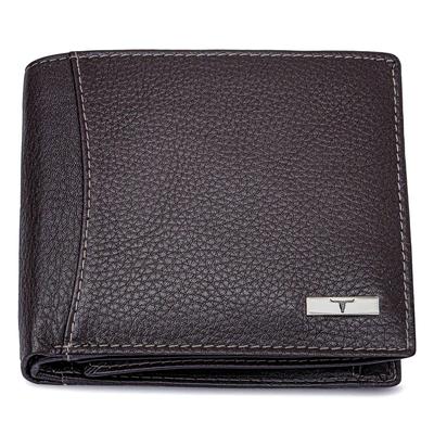 Oliver Dunkelbraune Ledergeldbörse für Herren