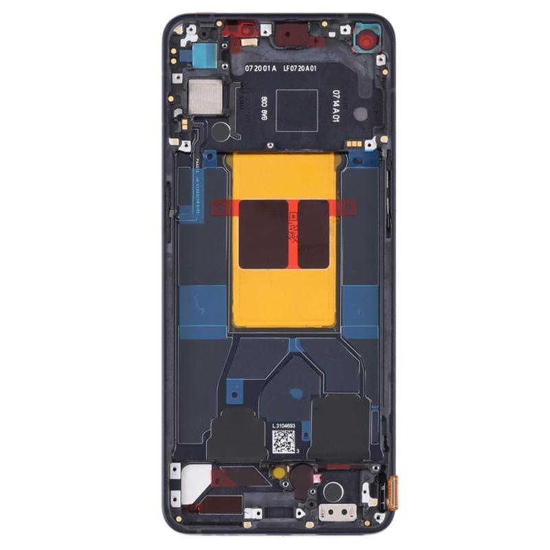 

For Oppo Reno6 5G Grade C LCD Screen and Digitizer Assembly+Frame Part (TFT Technology) (without Logo) Black