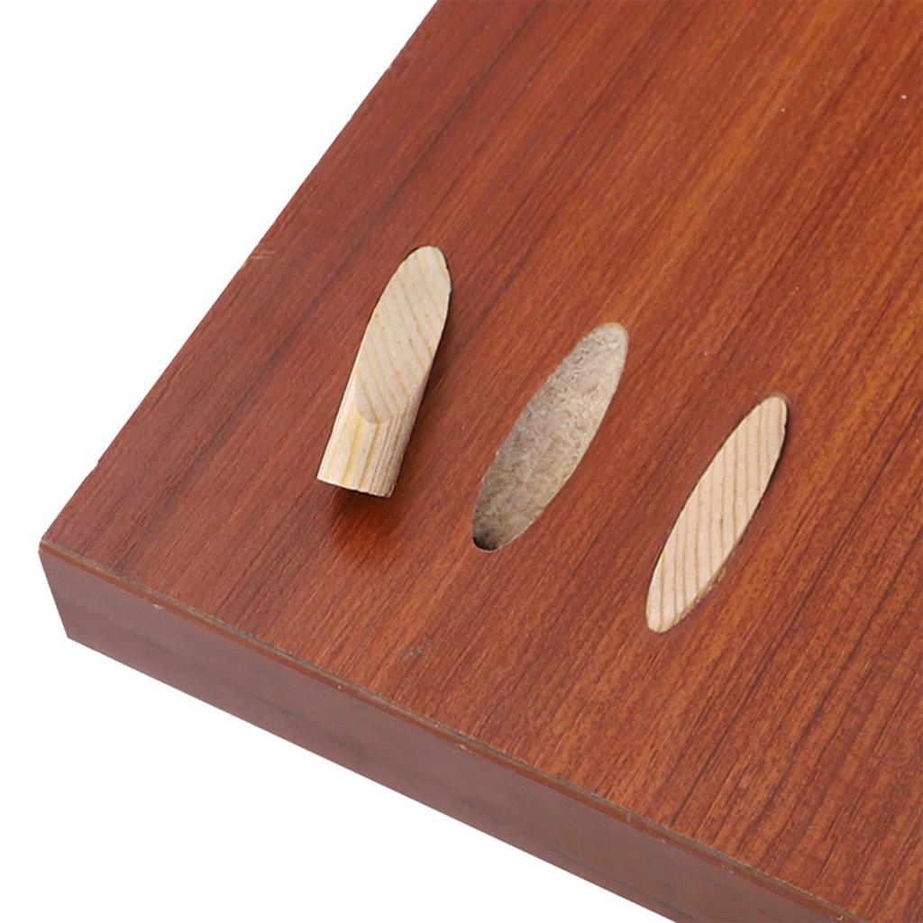 50 Pcs Oblique Hole Wood Hole Plug 9.5mm Pocket Hole Plug Practical Miter Hole Dowel Pins Hardwood Plug Woodworking Tool
