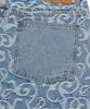 WKNDRS Art Nouveau Denim Shorts (L.Denim)