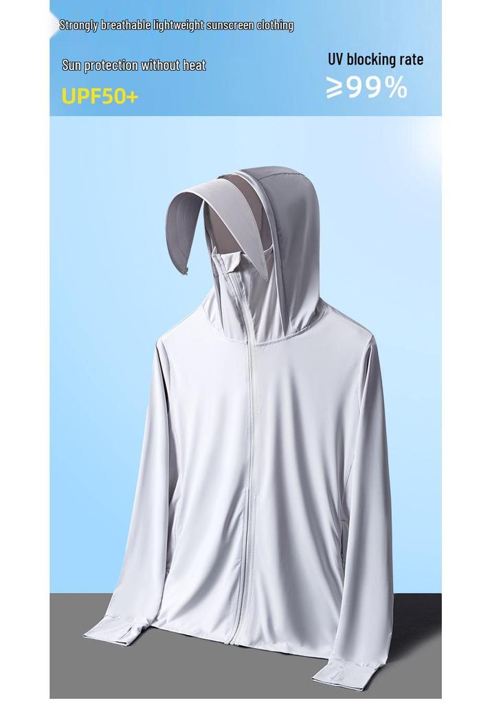 Women's Plus Size UV Protection Ice Silk Summer Jacket - 200 Jin Chubby MM Style
