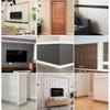 3D Wall Trim Line Skirting Border Self Adhesive Waterproof Baseboard Wallpaper Wall Sticker For Room Home Decoration