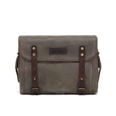 Detachable Motorcycle Bag Waterproof Bag Duffel Bag Carrying Bag Tail Bag Riding Equipment Single Shoulder Crossbody with Top Layer Leather