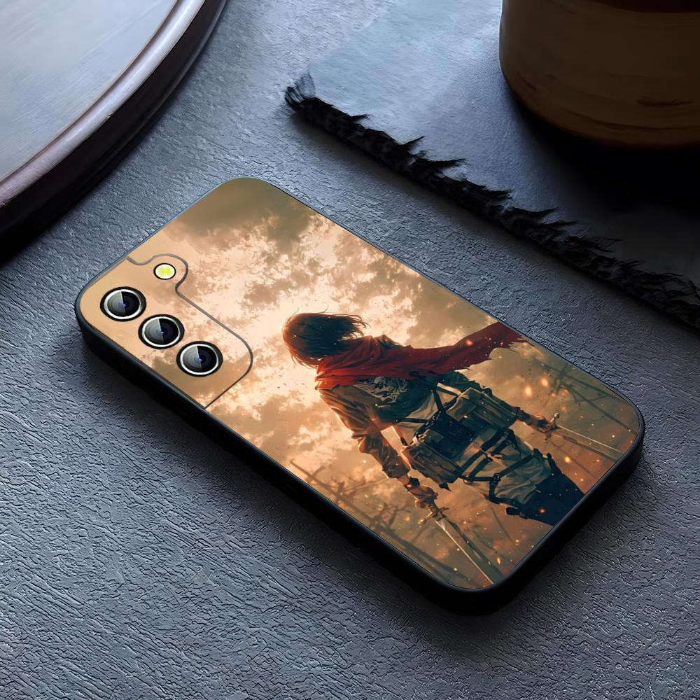 

A-Attack On T-Titan Mikasa Phone Case For Samsung Galaxy S26 S24 S23 S22 S25 S21 S20 Ultra Fe Plus A54 A24 A55 A53 Coque Galaxy S24 Ultra