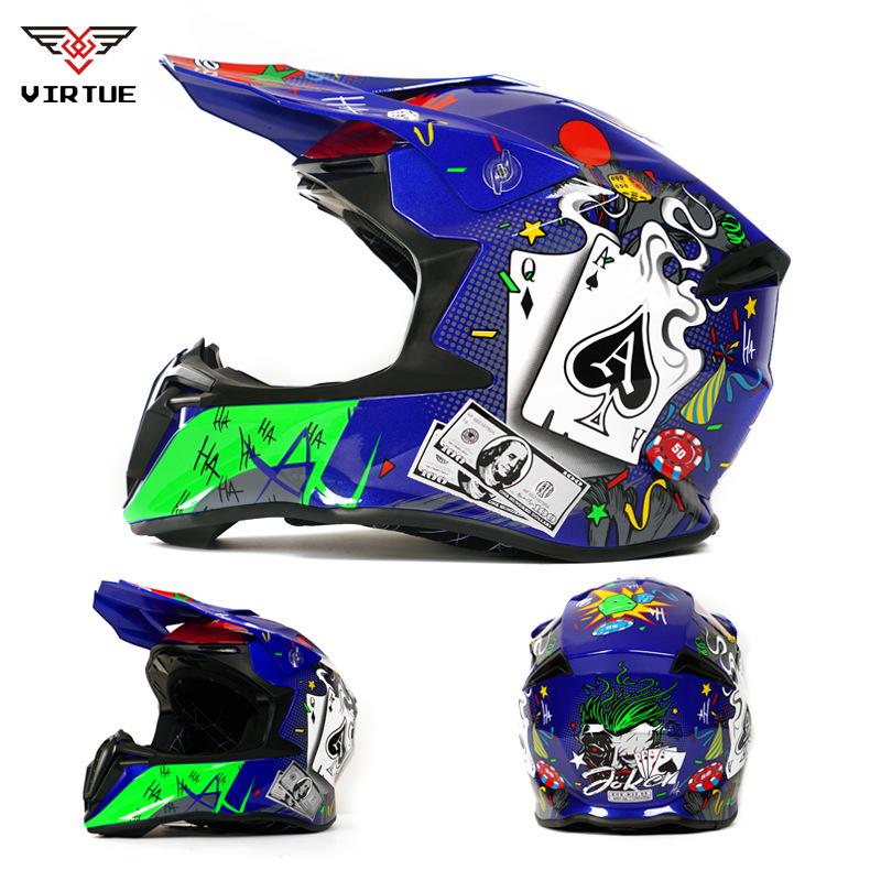 Motorcycle Helmet Mountain Race Cross Country Helmet Cool Running Helmet