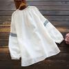 Pullovers Tops Women Blouse Oversized Loose Round Neck Long Sleeve Shirt Pullover Tops