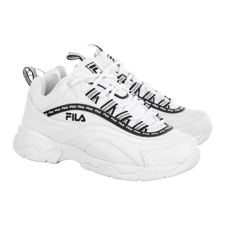 New FILA 'White Black' Women's 5RM00816_112