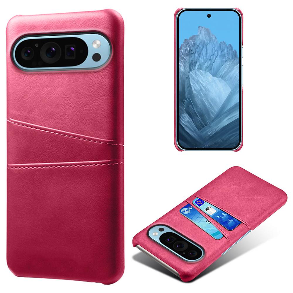 For Google Pixel 9/Pixel 9 Pro Phone Case Hard PC Shell with Dual Card Slots
