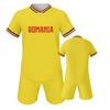 Rumänien Fußballtrikot Set Fußballuniform Jugend Trainingsjerseys Trainingsanzug