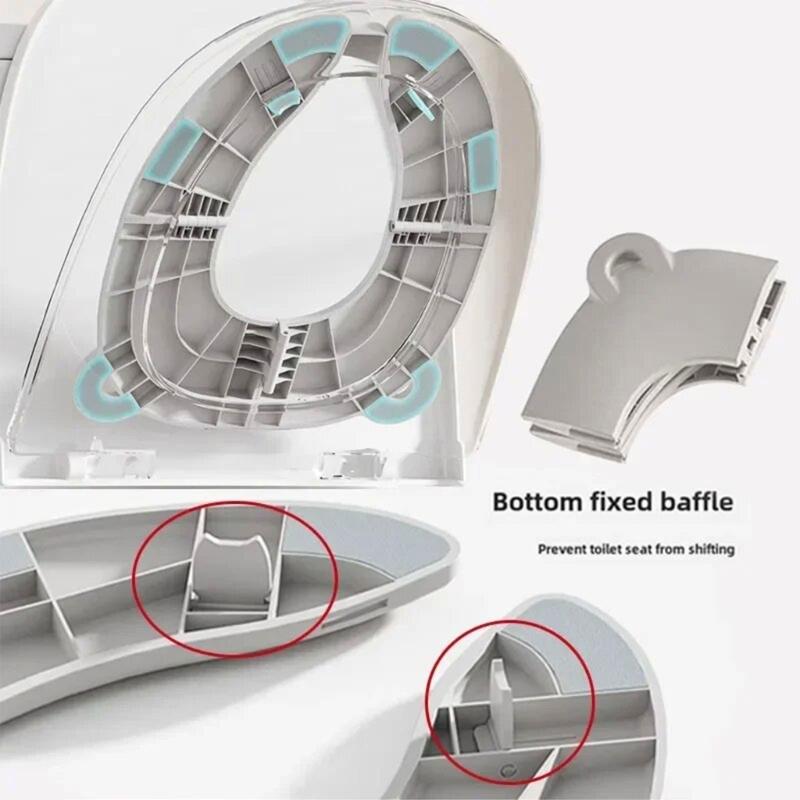 Collapsible Bear Shaped Baby Cartoon Travel Folding Potty Seat Compact Design Easy To Clean Ergonomic Support