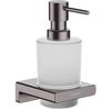 Addstoris Liquid Soap Dispenser Black Matt Chrome 41745340