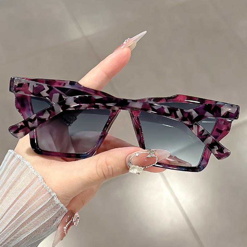 New Style Irregular Personalized Sunglasses for European American Dance Party Disco Fun Trendy Eyewear