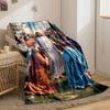Jesus and Disciples Religious Blanket  Printed Blanket for Living Room Bed Couch lunch break Soft Cozy Blanket for Friend's festival Gift