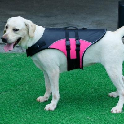 Adjustable Dog Life Jacket Enhanced Buoyancy Breathable Pet Safety Vest Reflective Dog Swimming Suit Summer Vacation