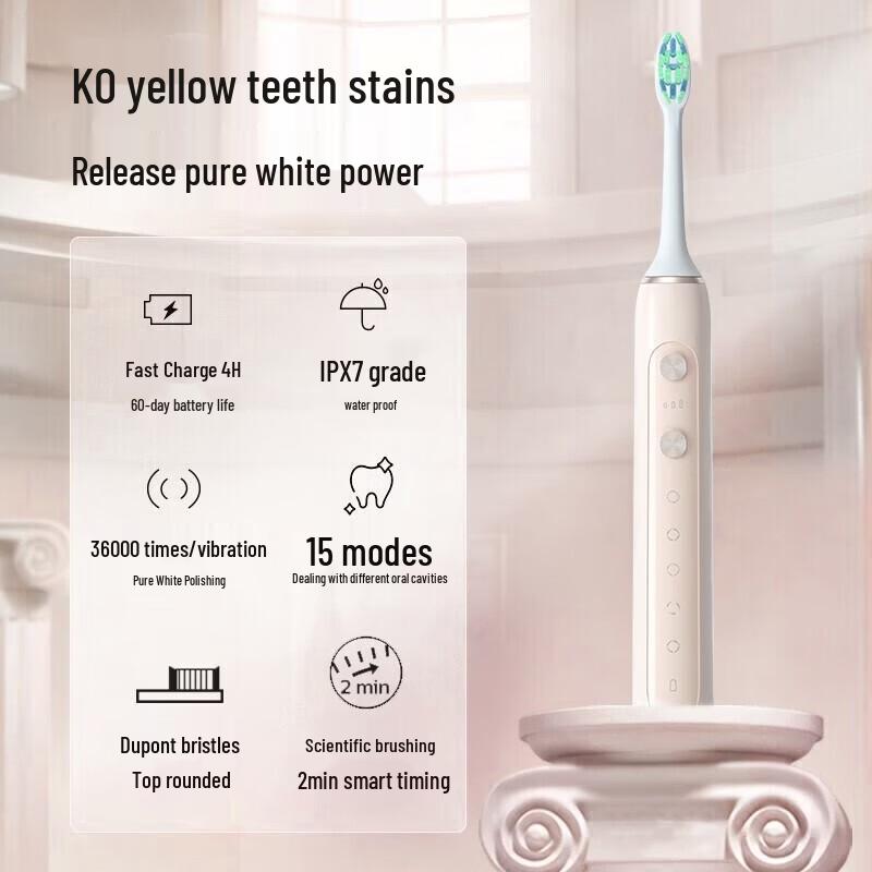 SID RT860 Electric Sonic Toothbrush CN plug (adapter included)