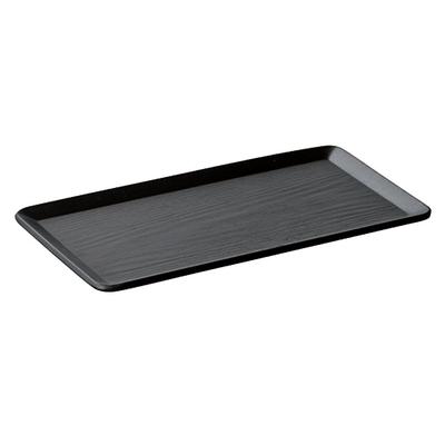 Placemat 220x120mm Willow Black Wooden 22256