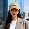 American Retro Letter Embroidered Baseball Cap With Sun Protection For Outdoor Women