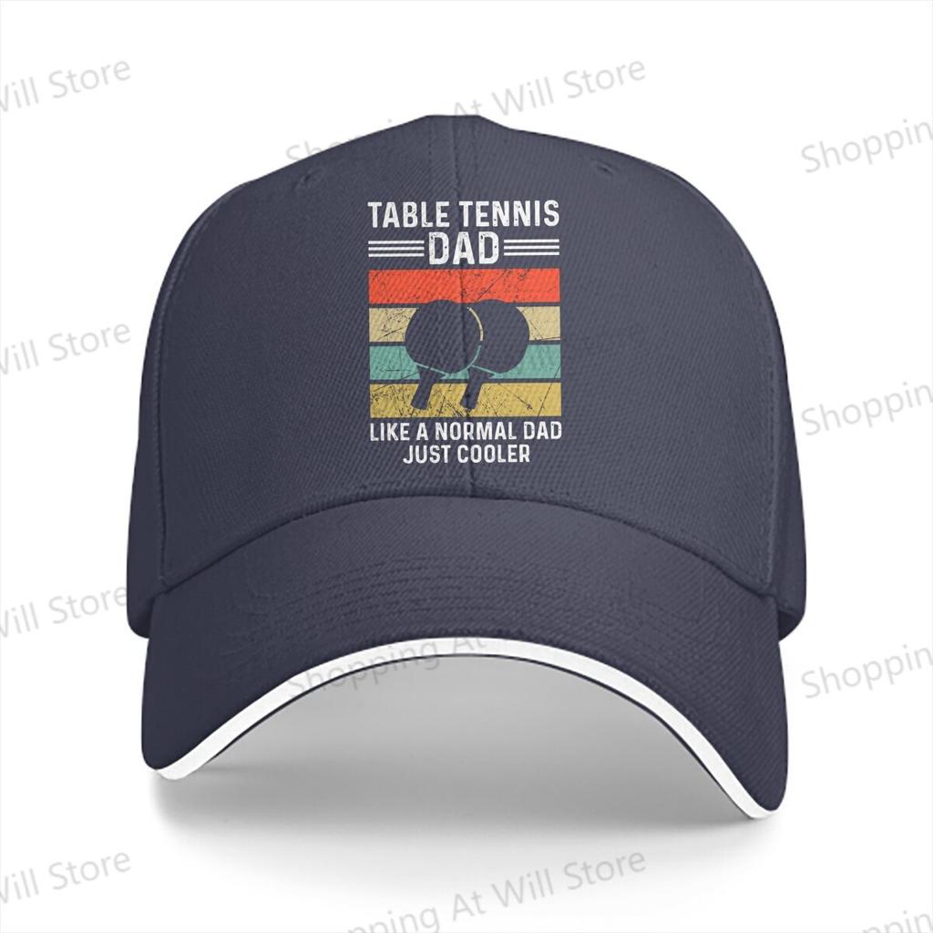 New Men'S And Women'S Baseball Caps Ping Pong Table Tennis Dad Truck Driver Hat Peaked Cap Creative Gifts