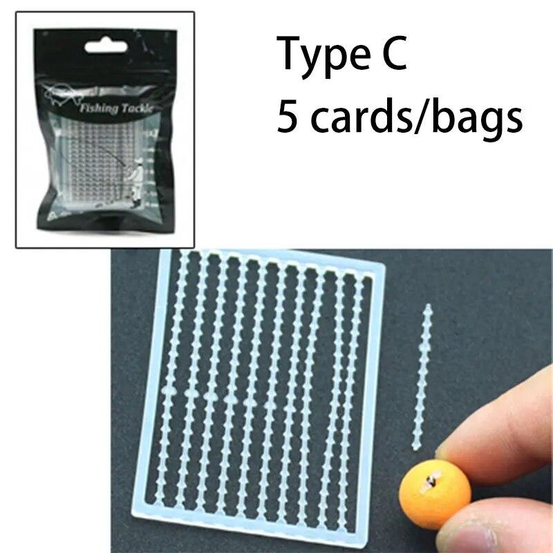 5 karet Příslušenství pro lov kaprů Micro Bait Stopper Boillies Bait Stop Bead Kapr Držák návnady pro vlasové návazce Příslušenství