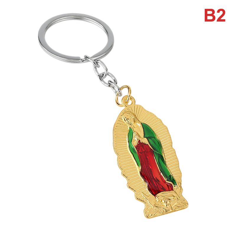 

Lady Of Guadalupe Handcrafted Alloy Statue Car Ornaments Religious Decor Home Blessing Figurin Home Office Table Decoration