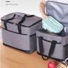 Oxford Cloth Lunch Cooler Bags 18L 30L Large Capacity Thermal Insulation Bag Leakproof Aluminum Foil Refrigerated Bag Outdoor