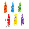 Set of 6 Squid Shaped Diving Toys for Swimming Pool Water Games Durable Plastic Material Floating and Sinking Design for Outdoor Water Activities