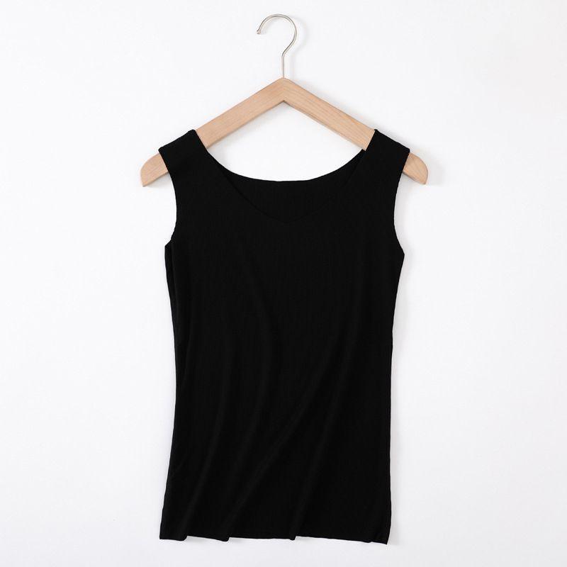 Women's Soft Seamless Ribbed Racer Back Stretch Tank Top For Yoga And Layering