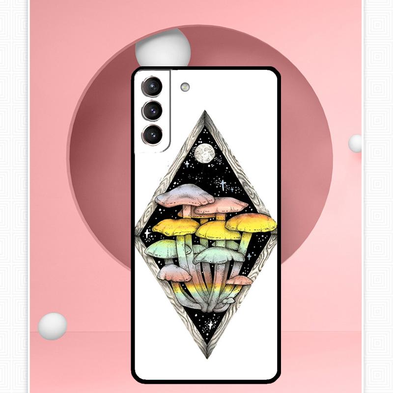 Psychedelic Mushrooms Florals Case For Samsung Galaxy S25 Ultra S25 FE S20 S21 S22 S23 Plus S9 S10 S24 Ultra Cover Funda