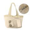 Hollow Large Capacity Makeup Storage Bag Women Multifunctional Mesh Shoulder Bag Travel Transparent Bag Beach Bags