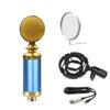 Super Loud Color BM-5000 Condenser Microphone for Streaming, Mobile, PC, Live Broadcasts, and Singing.