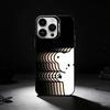 Phantom Gradient Cartoon Phone Case For iPhone 17,16,15,14,13,12,11 Plus,Pro Max,XS,Colored Silver Phone Case