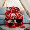 Personalized Custom Name Blanket - Pucca Print Design,Blanket for Sofa,Bed,Travel,Camping - Soft and Warm, Great Gift