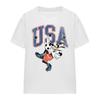 Disney Womens/Ladies Football USA Goofy T-Shirt