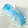One Pieces Sunglasses Women Brand Flat Top Large Glasses Lion Head Hollow Out Big Sun Shades Uv400 Half Frame Eyewear