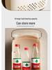 Wall-Mounted Chopstick & Spoon Holder: Punch-Free, Dustproof, Draining Storage Cage for Kitchen.
