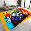 This new Super Mario cartoon rug is suitable for home décor in game rooms, bedrooms, living rooms, sofas, and other areas;
