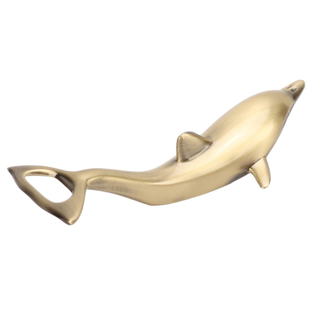 Bottle Opener Exquisite Dolphin Shape Rust Resistant Anti Slip Grip Small Size Bottle Can Opener