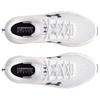 Under Armour Charged Assert 10 White Black Women Sneakers 3026179-104