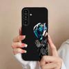 Motorcycle Rider Phone Case For Samsung S25,24,23,22,21,S20,Ultra,Plus,FE Black Soft Cover